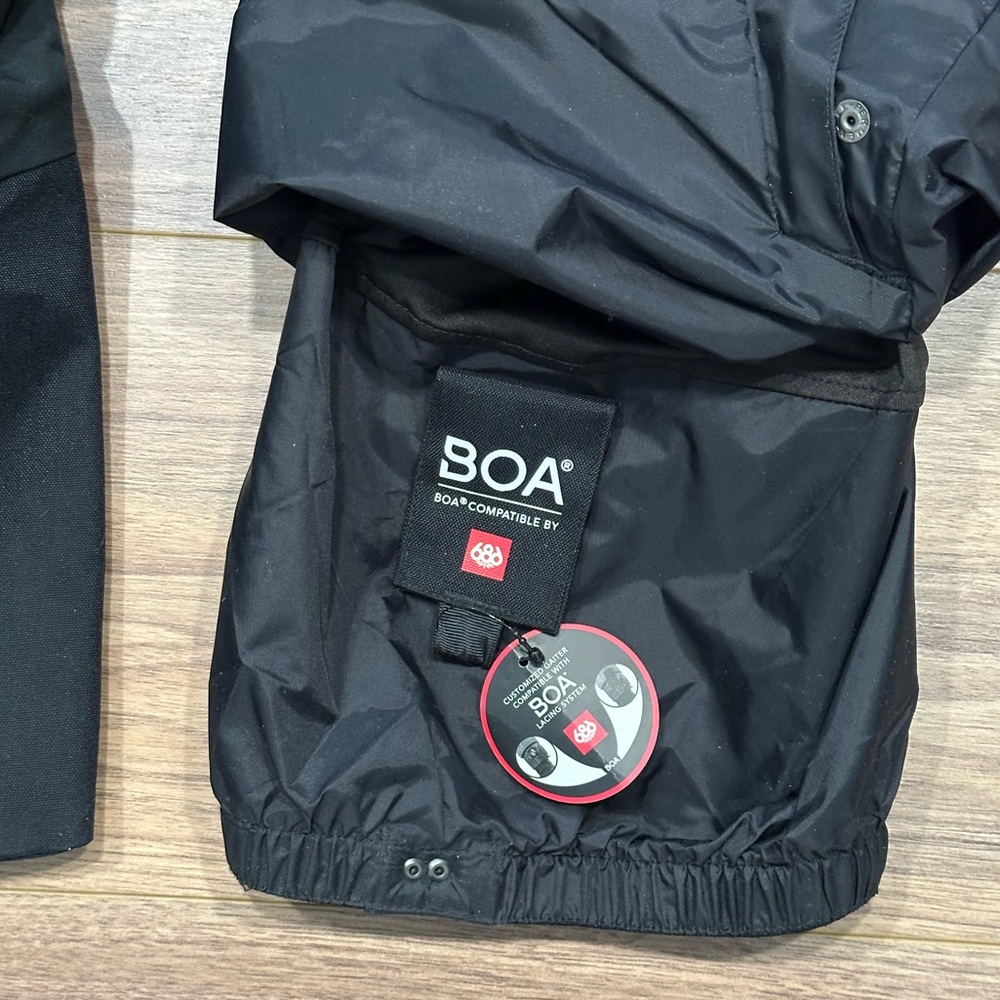686 X Coal Smarty 3 in 1 Vest Bib Set in Black Size Large - Picture 9 of 14